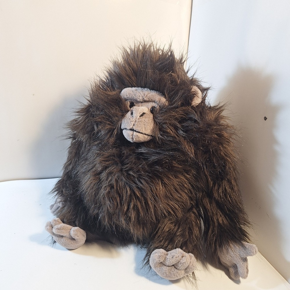AUTHENTIC NWT Jellycat Gomez Gorilla Monkey Ape Furry Plush - RETIRED 15"
